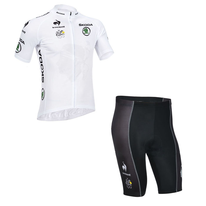 Maillot Tour de France 2013 mangas cortas blanco